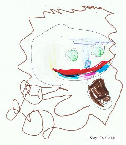 Shaye's drawing_lion
