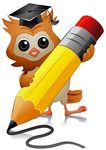 owl_writing_clipart