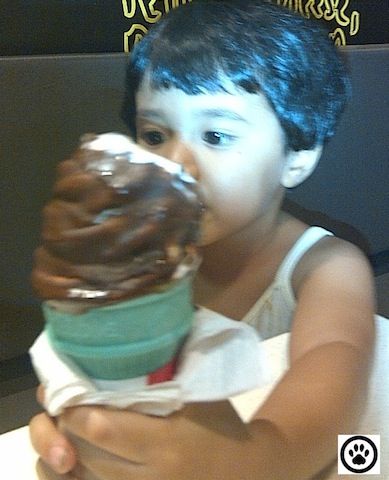 my favourite sundae cone