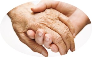 grandma and grandchild