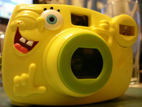 cute spongebob camera