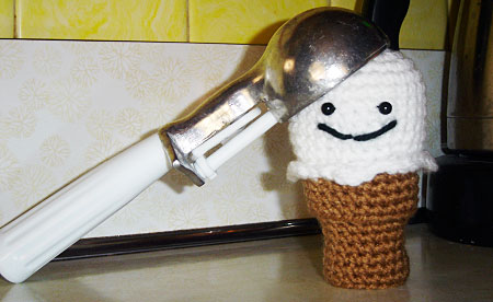 happy ice cream cone