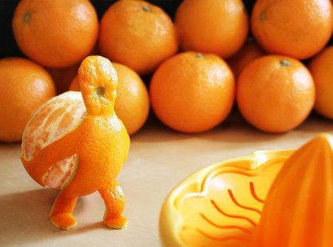 orange peel man