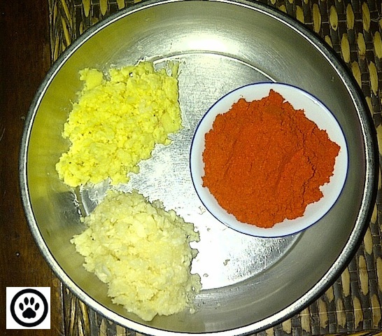 garlic, ginger & chilli