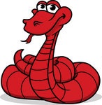 red snake