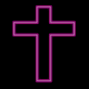 flashing-neon-cross