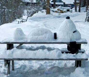 snoopy snow