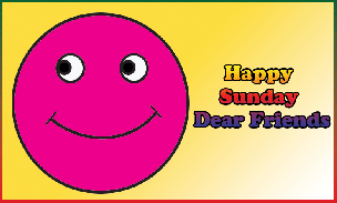 happy_sunday_dear_friends_pink_smiley