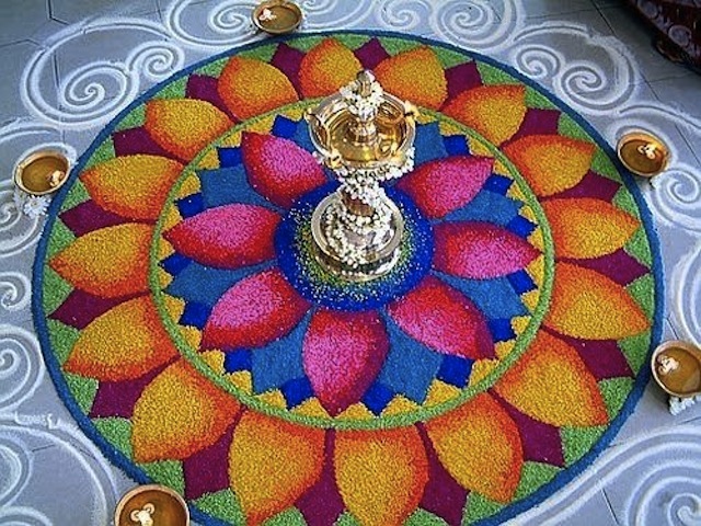 kolam (rice art)