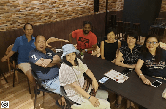 hang out with schoolmates