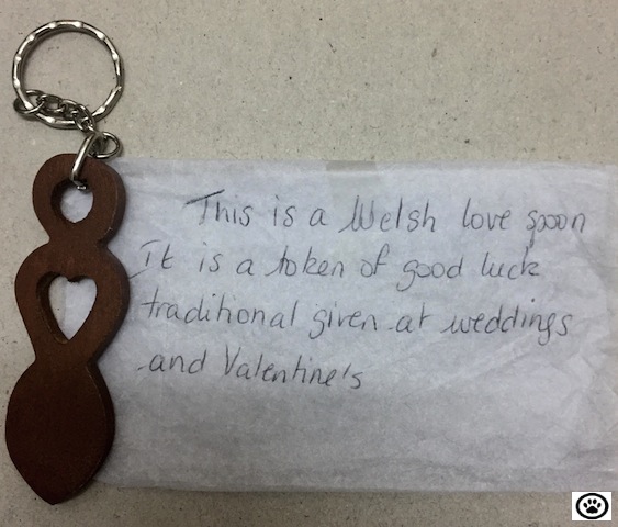Welsh love spoon