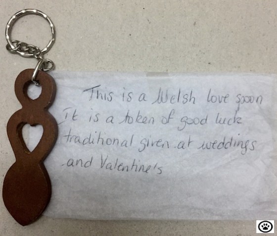 Welsh love spoon
