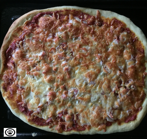 homemade pizza