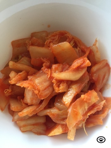 homemade kimchi